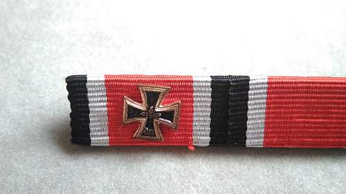 My small Bundeswehr “57 Style” ribbon bar collection