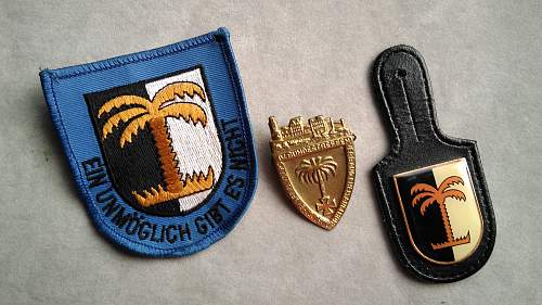 Veteran reunion/Treffen badges..................