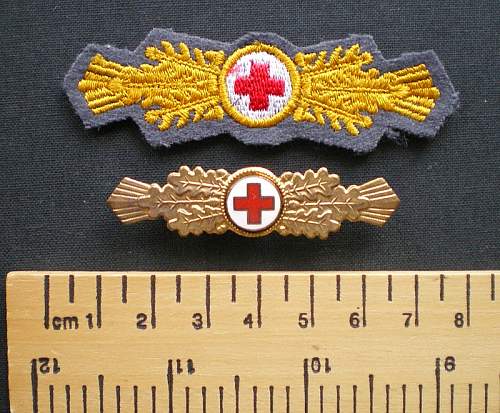 Red Cross decorations and badges