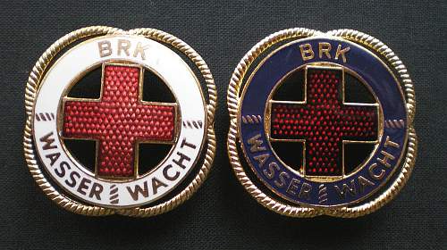 Red Cross decorations and badges