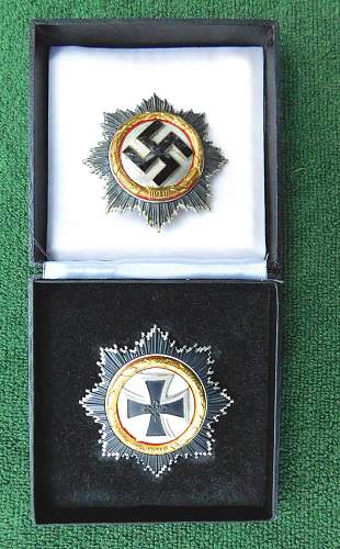 57er Deutsche Kreuz in gold
