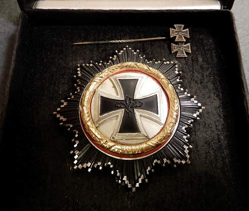 57er Deutsche Kreuz in gold