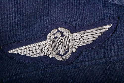 1966 Named Luftwaffe Officer uniform