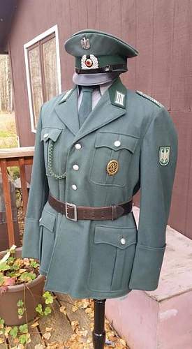 1964 BGS walking out uniform