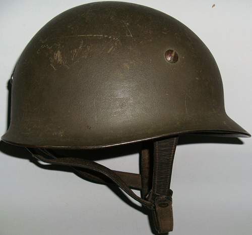 Bundeswehr steel helmets.