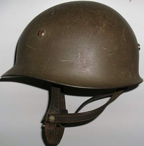 Bundeswehr steel helmets.