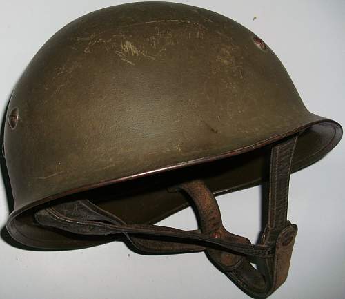 Bundeswehr steel helmets.