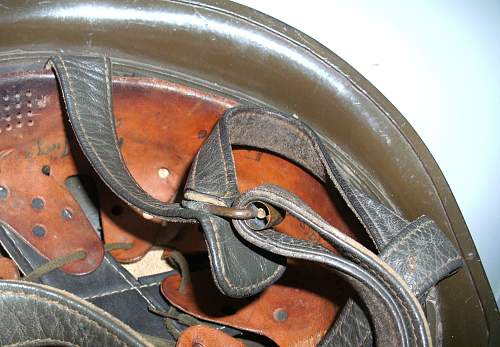 Bundeswehr steel helmets.