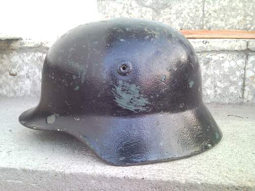 Need opinion for this German helmet...Model,period..anithing..TNX!!