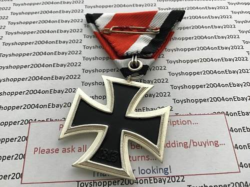 57er Iron Crosses 2nd Class