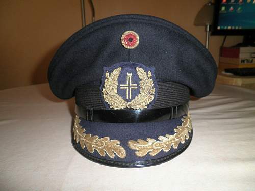 Bundesmarine Chaplain Visor