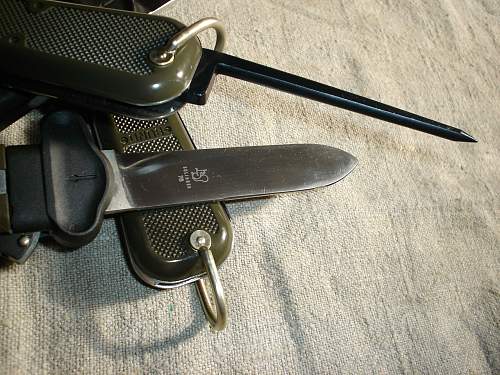 Bundeswehr gravity knife 1963 pattern