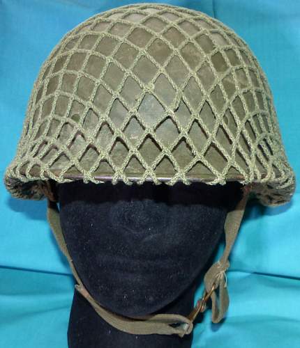 Bundeswehr steel helmets.