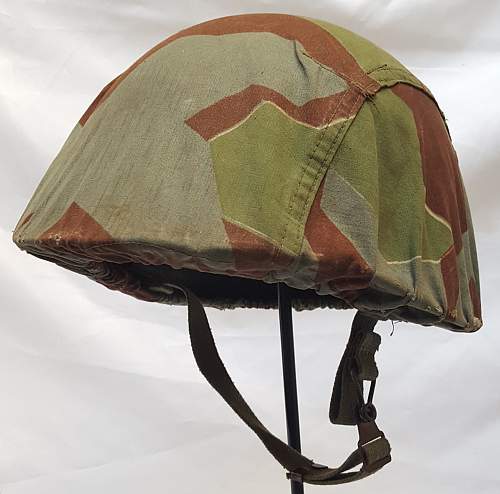 Bundeswehr steel helmets.