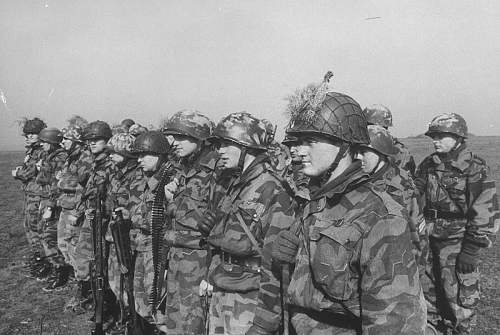 Bundeswehr steel helmets.