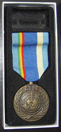 UN -medal Mali ((MINUSMA)