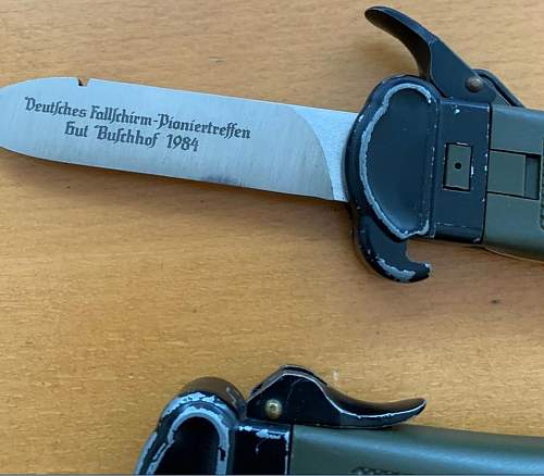 Bundeswehr gravity knife 1963 pattern