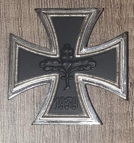 Eisernes Kreuz 1. Klasse 1957 Leistung