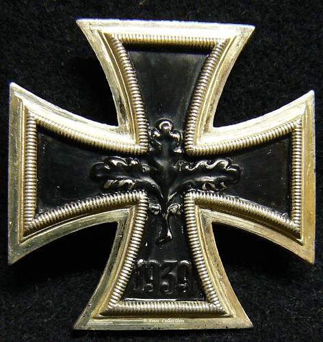 Eisernes Kreuz 1. Klasse 1957 Leistung