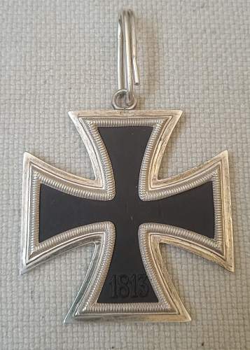 I would be interested in your opinion on this  Knight's Cross of the Iron Cross
