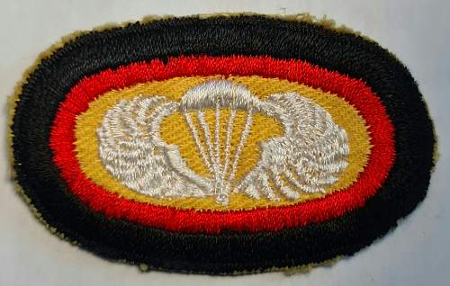 West-German Paratrooper qualification badge 1956-1957 - Jump wings