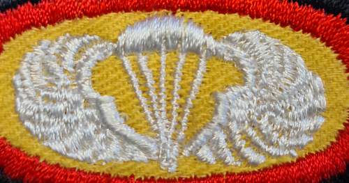 West-German Paratrooper qualification badge 1956-1957 - Jump wings