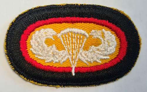 West-German Paratrooper qualification badge 1956-1957 - Jump wings