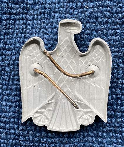 West German Border Guards beret badge