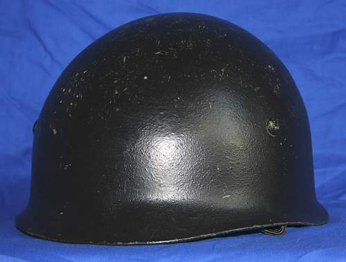 Bundeswehr steel helmets.