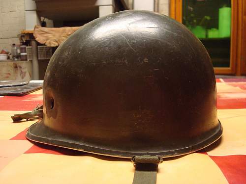 Bundeswehr steel helmets.