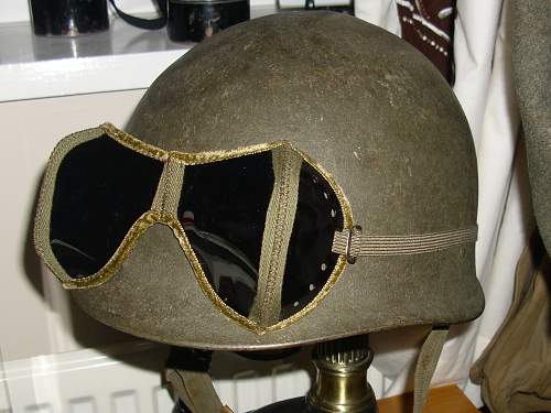 Bundeswehr steel helmets.