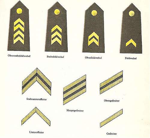 Bundeswehr ranks.