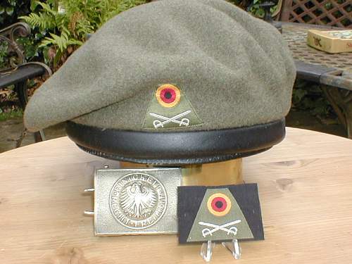 Bundeswehr Berets and soft caps....