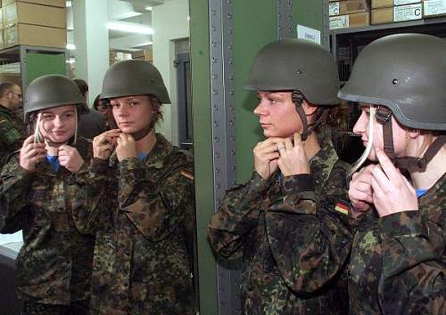 Women in the Bundeswehr.