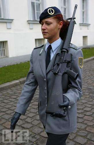 Women in the Bundeswehr.