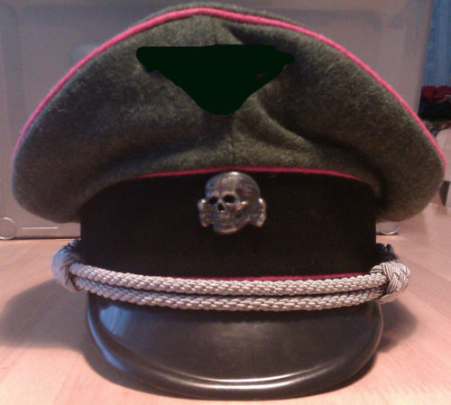 Bundeswehr peaked caps.