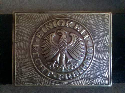 German Belt Buckle