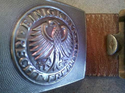 German Belt Buckle