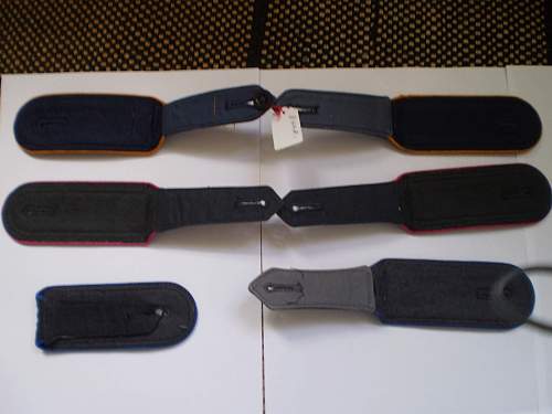 1960's era shoulder boards