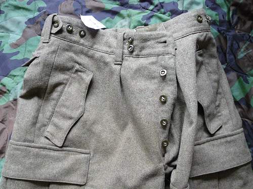 Early Bundeswehr combat trousers ?