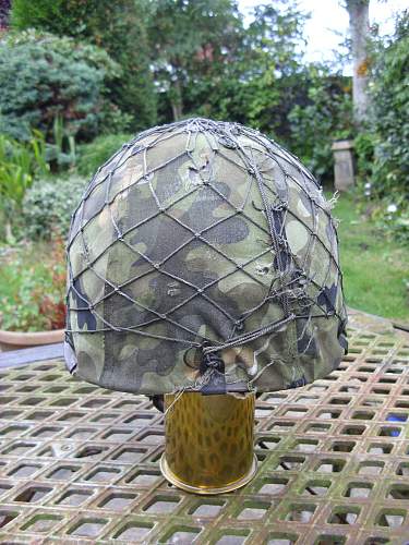 Bundeswehr steel helmets.