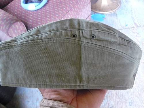 Bundeswehr side cap found in socks drawer