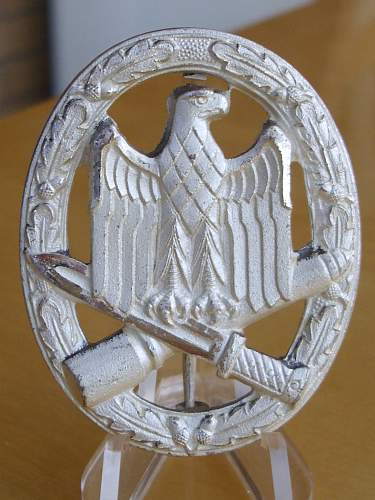 Early 57er General Assault Badge