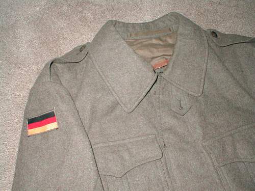 Early Bundeswehr feldbluse/Trousers