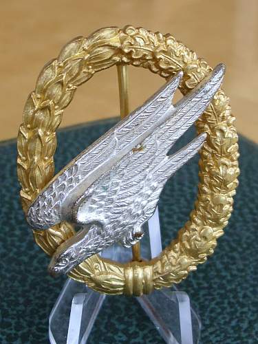 57er Army Paratrooper badge.