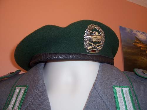 Bundeswehr Berets and soft caps....