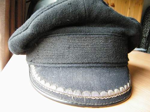 post war German navy visor cap