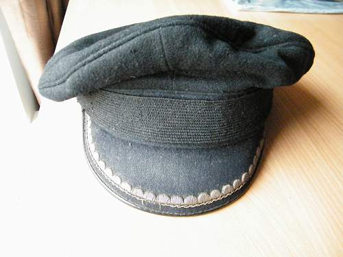 post war German navy visor cap