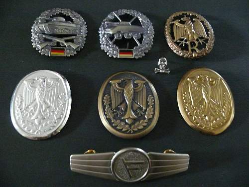 Bundeswher Badges with provenace!