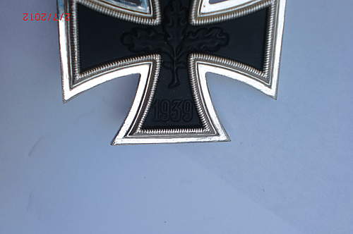 57er Eisernes Kreuz 1. klasse u/m Deumer